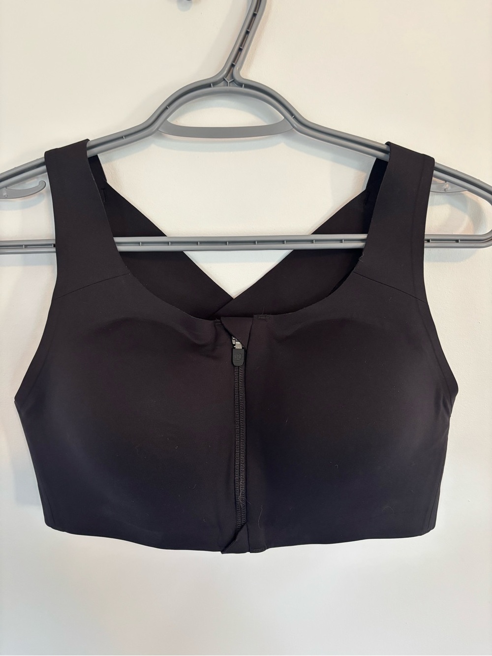 Lululemon Enlite Zip Front Bra Black 36C NWT